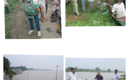 यमुना नदी में बाढ़ का पानी खतरे के निशान पर, प्रशासन अलर्ट