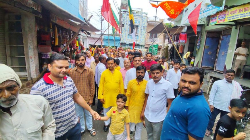 प्राचीन रामलला मंदिर में आध्यात्मिक अनुष्ठानों का हुआ भव्य आयोजन
