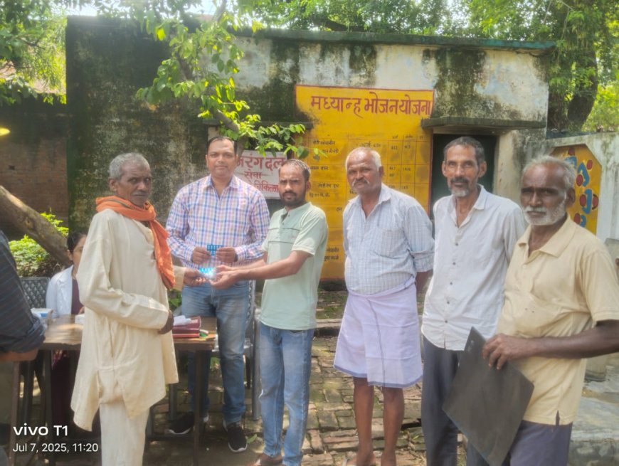 सेवा सलाह चिकित्सा शिविर का हुआ आयोजन