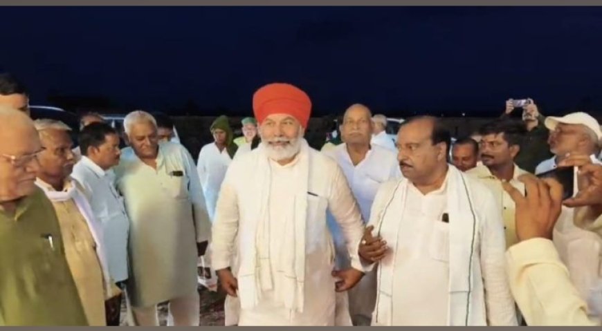 भाकियू के राष्ट्रीय नेता राकेश टिकैत ने कबाड यात्रा पर उठाए सवाल