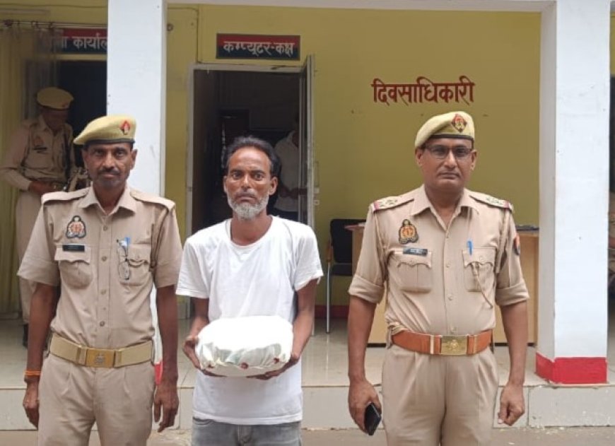 डकोर पुलिस ने एक अभियुक्त को दो किलोग्राम अवैध गांजे के साथ गिरफ्तार कर भेजा जेल