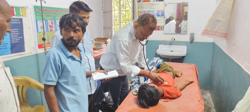 पीड़ित का आरोप गलत इंजेक्शन व दबाइयाँ से पुत्र की हुई मृत्यु