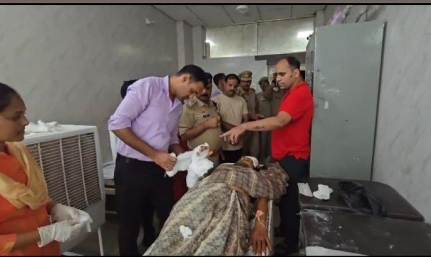 चोरी करने की नियत से घर में घुसे चोरों ने महिला को मारपीट कर किया घायल