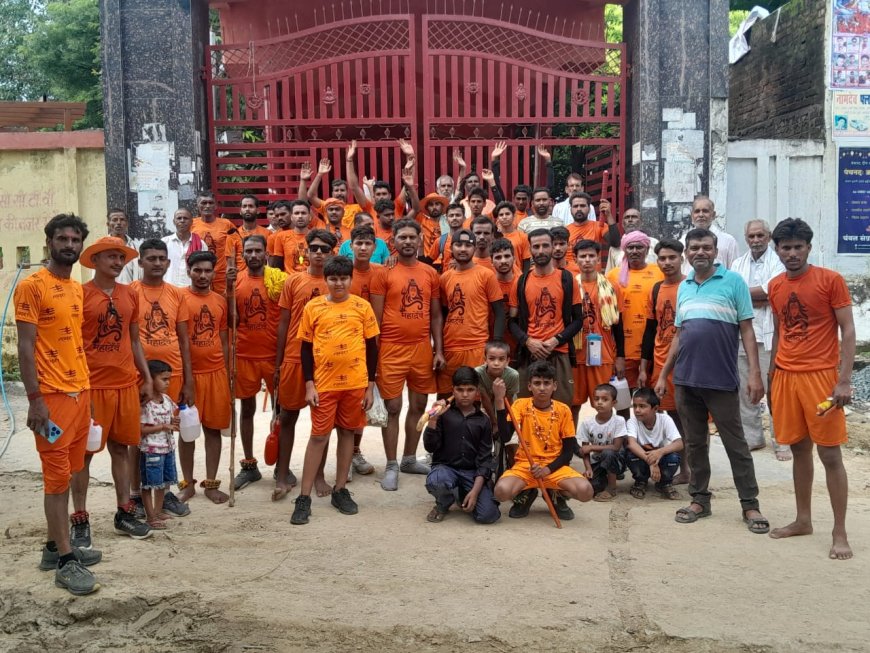 श्रावण के दूसरे सोमवार को बम भोले की ध्वनि से गूंजा पंचनद तीर्थ