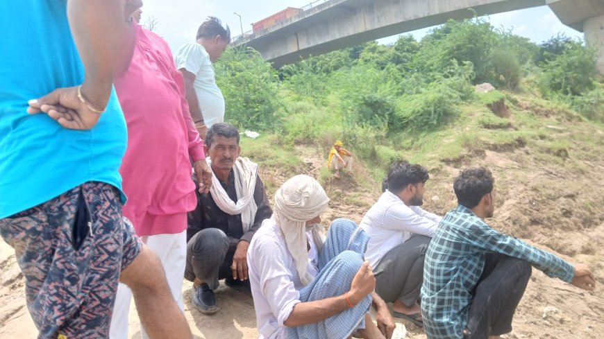 युवक यमुना नदी में डूबा, खोजबीन जारी