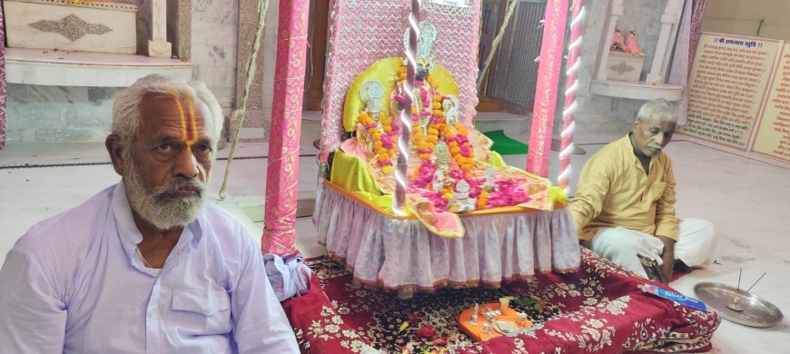 रामलला मंदिर में पखवाड़े भर चलने वाला झूला महोत्सव शुरू