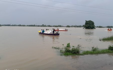 रामपुरा ब्लॉक के 39 गांव बाढ़ की चपेट में