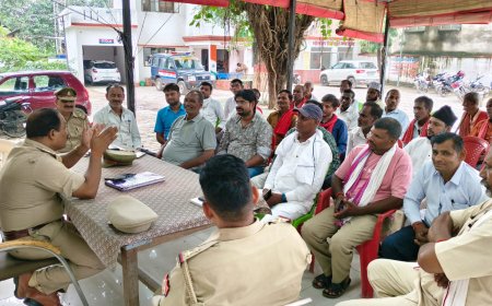 शांति व कानून व्यवस्था सुदृढ़ रखने हेतु ग्राम सुरक्षा समितियां सक्रिय करने पर बल