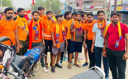 कांवड़ियों ने जागेश्वर धाम से जल भरकर महादेव का किया अभिषेक