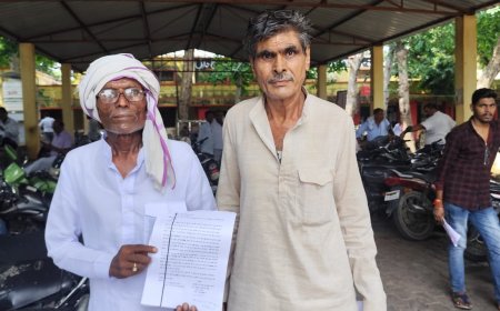 बेदखल होने के बाबजूद भी जबरन बनाया मकान एस डी एम से कार्यवाही की मांग