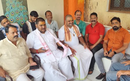 वि.हि.प. ने प्रेस वार्ता कर दोषी व्यक्ति को जेल न भेजने पर आंदोलन की दी चेतावनी