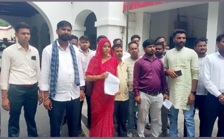 लेखपाल हर्ष राजपूत द्वारा पंचायत सहायक महिला से छेड़छाड़ का आरोप