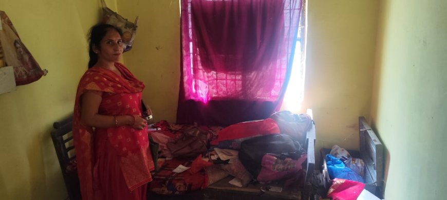 सूने घर को चोरों ने बनाया निशाना घर गृहस्थी के सामान पर किया हाँथ साफ