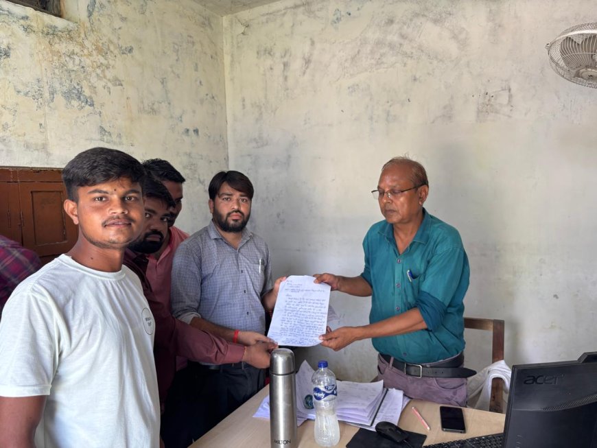 अघोषित विद्युत कटौती से ग्रामीण त्रस्त,एसडीओ को दिया ज्ञापन