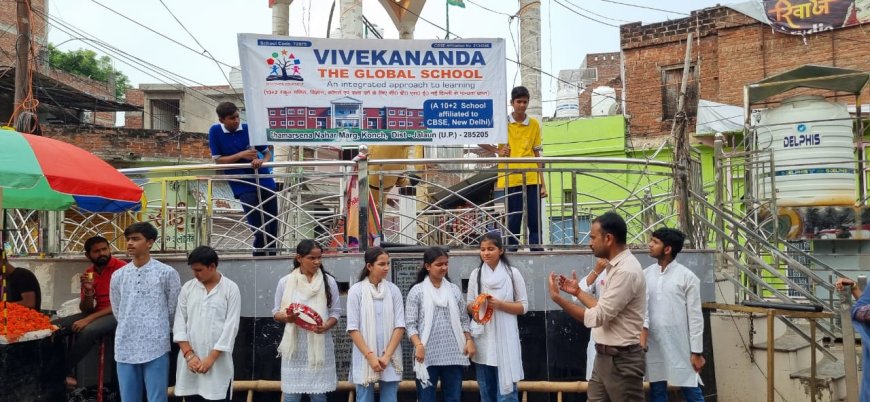 साइबर क्राइम पर जागरूकता के लिए नुक्कड़ नाटक का प्रभावी मंचन