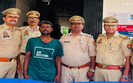 कैलिया पुलिस ने अभियुक्त को अवैध तमंचा के साथ गिरफ्तार कर भेजा जेल