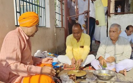 पित्त पक्ष का हुआ आगाज सुबह से ही तालाबों पर तर्पण के लिए उमड़ी भीड़