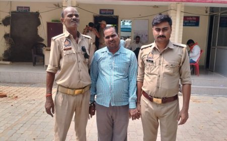 कोतवाली पुलिस ने वारंटी को गिरफ्तार कर भेजा जेल