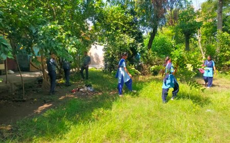 मथुरा प्रसाद महाविद्यालय में चार दिवसीय स्वच्छता अभियान सम्पन्न