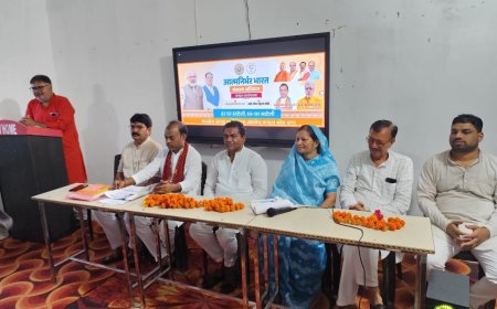 हर घर स्वदेशी अभियान को गति, मंडल कार्यशाला में लिया गया संकल्प