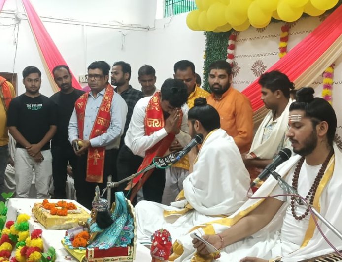श्रीकृष्ण राज्याभिषेक, द्वारिका पुरी स्थापना व सुदामा चरित्र का भावुक वर्णन