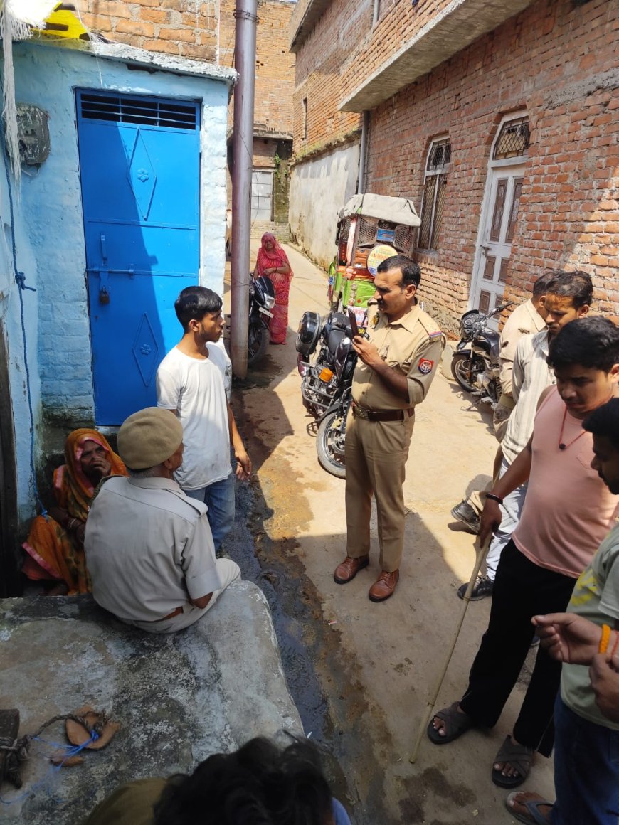 सूने घर को चोरों ने बनाया निशाना जेबर नगदी पर किया हाँथ साफ