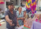 छोटी दीपावली पर मृत्यु के देवता यमराज की हुई पूजा, लक्ष्मी-गणेश की मूर्तियां ले गए लोग