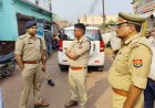 जुमे की नमाज पर अपर एस पी ने सुरक्षा व्यवस्था का लिया जायजा