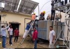 इंजीनियरों ने सब स्टेशन के हैवी क्षमता के ट्रांसफार्मर का किया अनुरक्षण कार्य