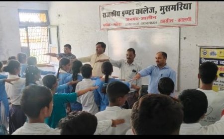 समाजसेवी संस्था ने तंम्बाकू नियंत्रण जागरूकता कार्यक्रम का किया आयोजन