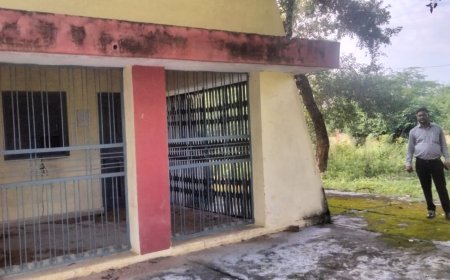 बीते लगातार 13 वर्षों से कृषि विभाग का गेस्ट हाउस सील