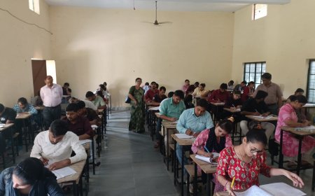 कालपी महाविद्यालय में 3 परीक्षार्थियों ने परीक्षा छोड़ी, आंतरिक उड़न दस्ता दल सक्रिय