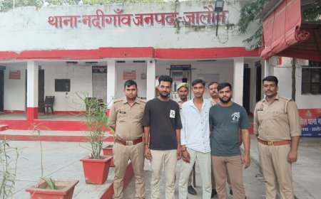 पुलिस ने तीन व्यक्तियों का बी एन एस की धाराओं में किया चालान
