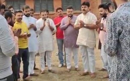 षष्टम श्याम महोत्सव का पालिकाध्यक्ष ने किया भूमि पूजन