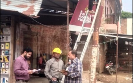 चेकिंग अभियान चलाकर 25 कामर्शियल बकायेदार उपभोक्ताओं के संयोजन काटे