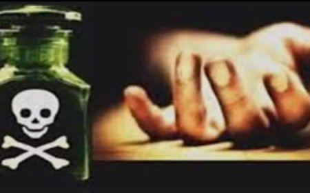 विषाक्त पदार्थ के सेंवन से युवक की मौत