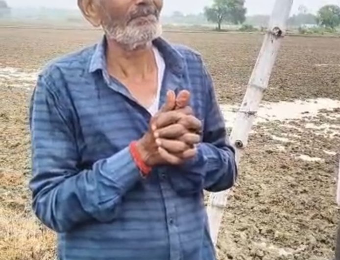झमाझम बारिश नें किसनों की तोड़ी कमर बोई गई फसलें हुई बर्वाद
