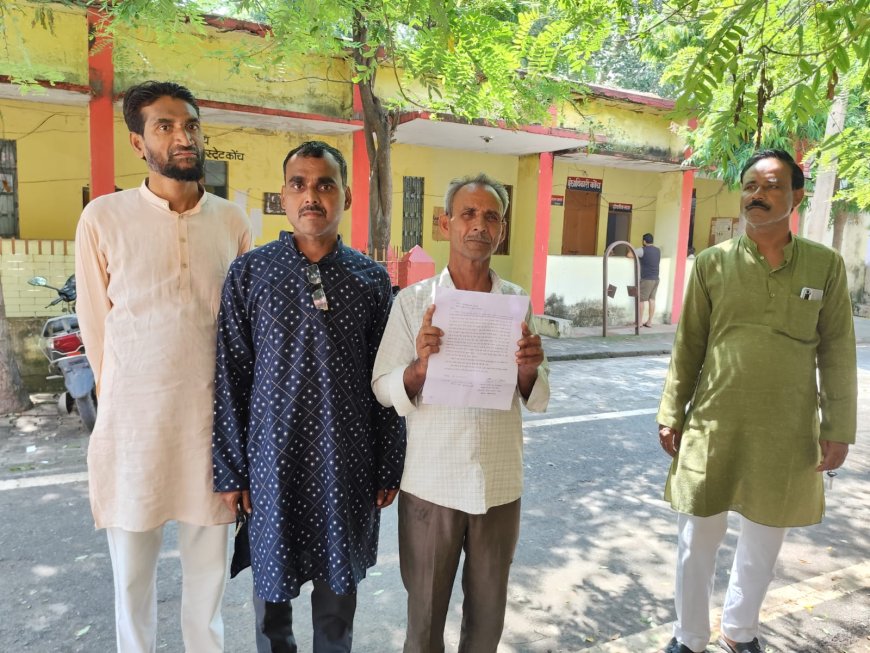 चोरी की रिपोर्ट न लिखे जाने पर सी ओ से लगायी गुहार