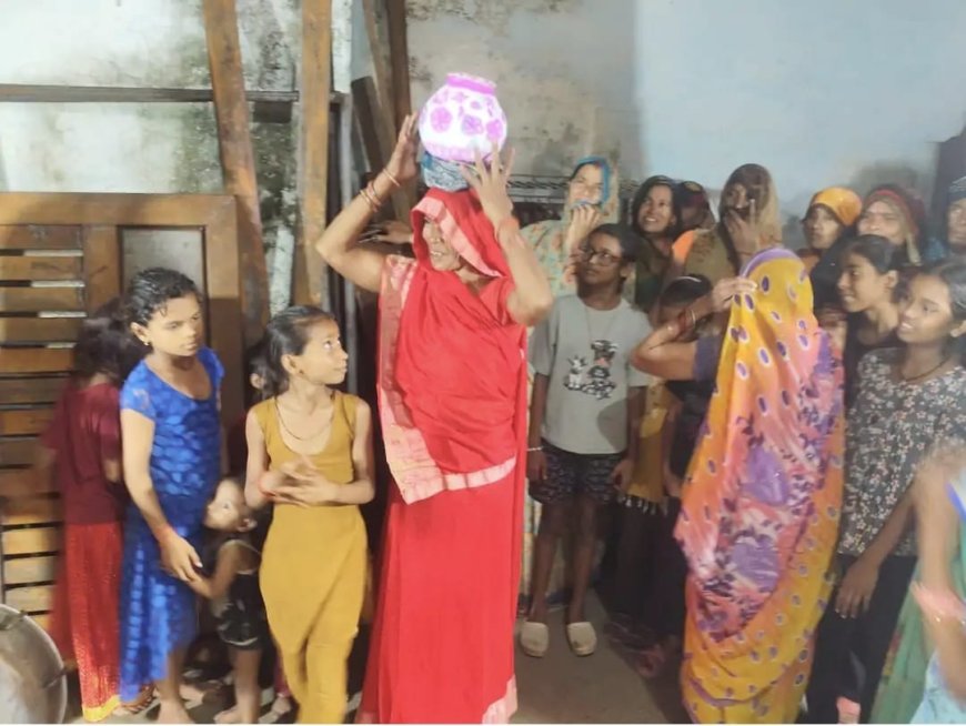 बुंदेलखंड की अनोखी परम्परा टेसू-झिंझिया का विवाह हुआ सम्पन्न
