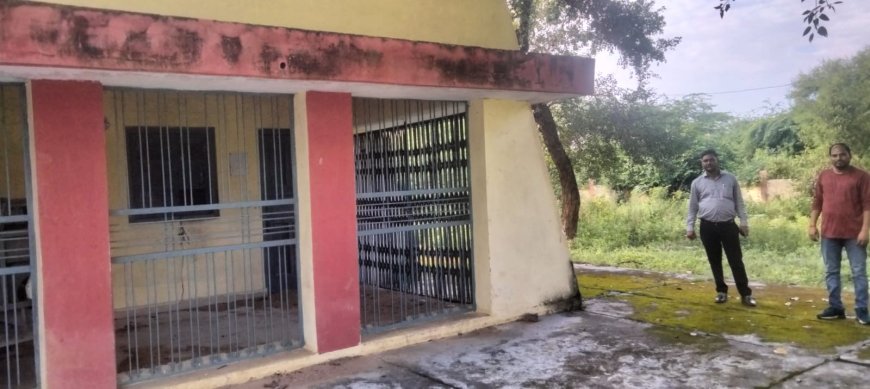 बीते लगातार 13 वर्षों से कृषि विभाग का गेस्ट हाउस सील