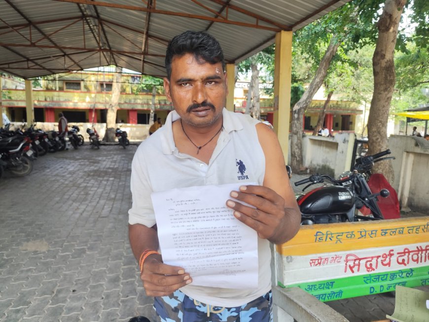 मुकद्दमा में समझौता न करने पर आरोपी ने बाइक में मारी टक्कर
