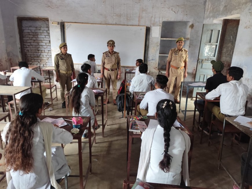 मिशन शक्ति 5.0 अभियान के तहत बालिकाओं को किया गया जागरूक