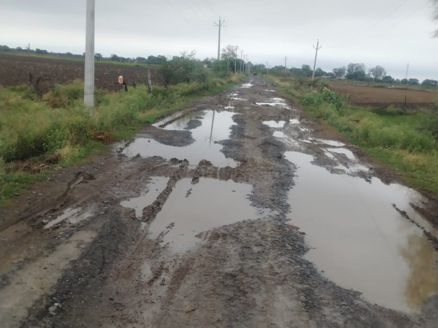 भ्र्ष्टाचार का जीता जागता सबूत - सदूपुरा -रेढर मार्ग