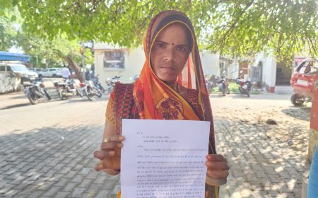 शराबी पति से परेशान पत्नी ने सी ओ से की शिकायत