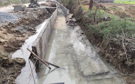 भ्रष्टाचार की भेंट चढ़ा नाला, जिम्मेदार मौन