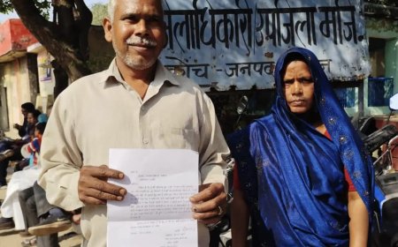 परिवारीजनों पर चकरोड बाधित करने का लगाया आरोप