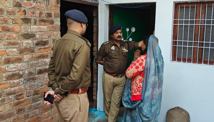 ग्राम डाढ़ी में घटित घटना को लेकर ससुराल पक्ष पर सामूहिक हत्या का लगाया आरोप