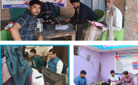 तीन स्थानों पर आयोजित शिविरों में ओ टी एस योजना के बताये फायदे