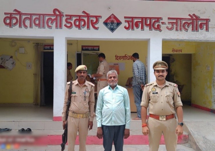 थाना डकोर पुलिस ने वारण्टी अभियुक्त को किया गिरफ्तार