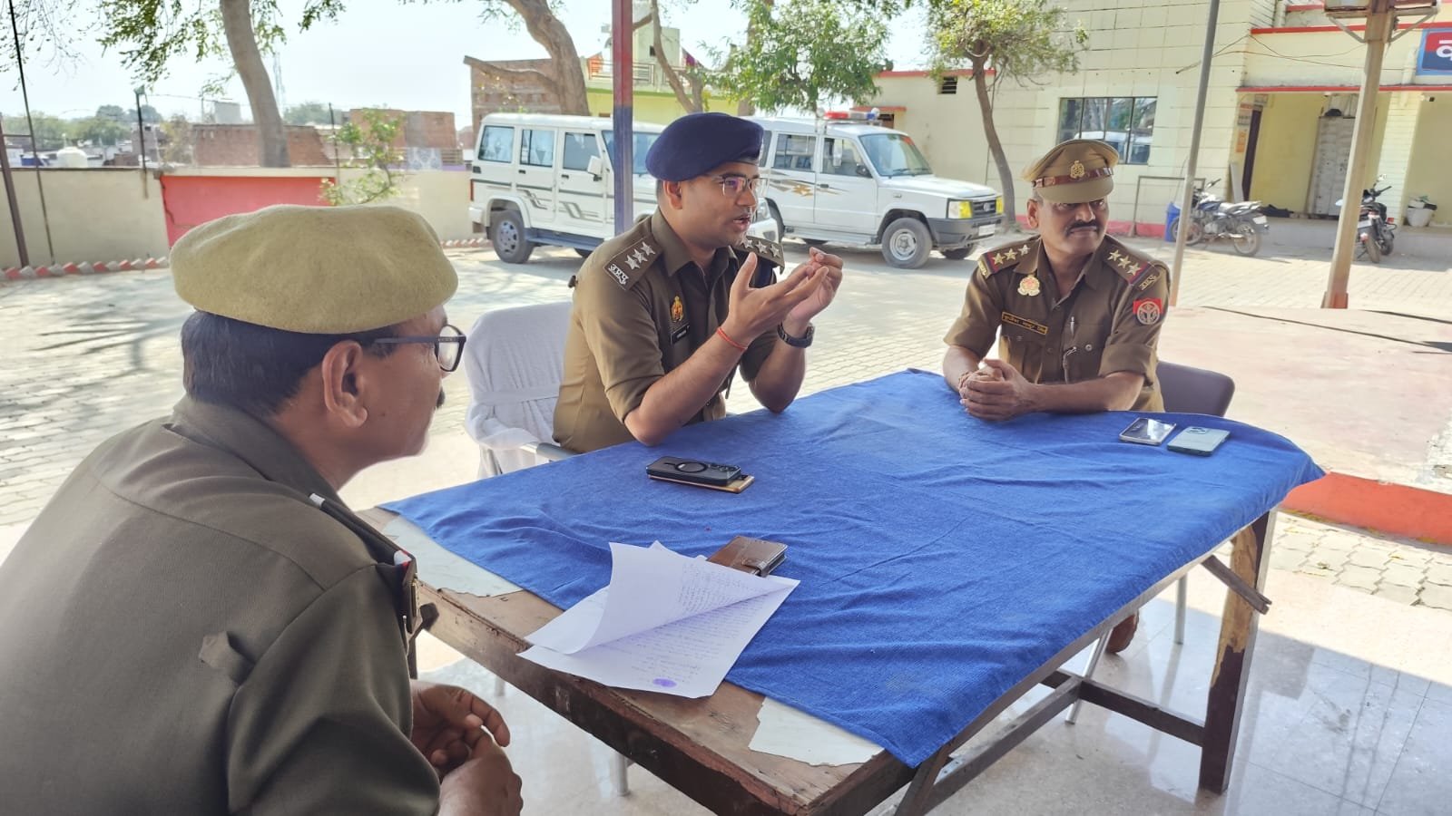 डी जे संचालकों संग बैठक कर सी ओ ने दिए दिशा निर्देश